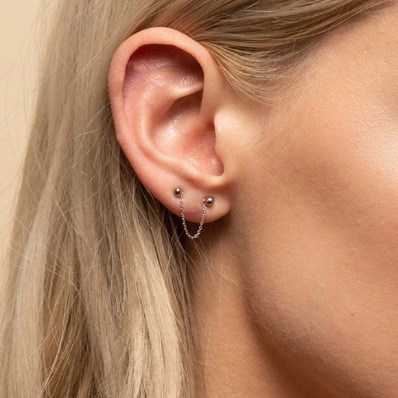 • Cameron • SS Earring Chains - Picture 2 of 5